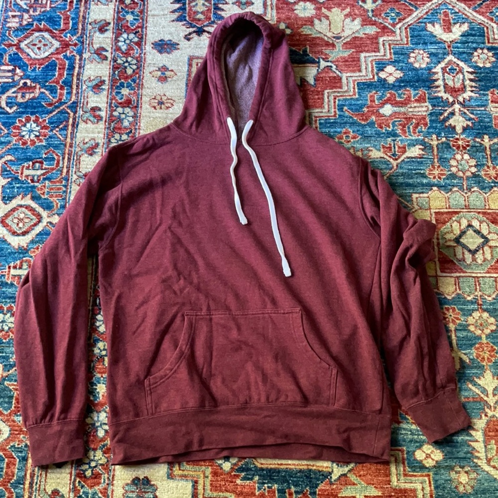 Maroon sweatshirt